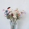 TG017 Small Dahlia Artificial Flowers Decorative Green Plants Wholesale Wedding Decorative Flowers