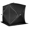 Vanace 4-Person Premium Outdoor Sauna Tent Waterproof Insulated for Ultimate Warmth Comfort Oxford Fabric One Bedroom Structure