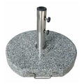 Premium Granite Umbrella Base - Heavy-Duty Weighted Stand for Patio Parasols Garden & Outdoor Anchor