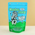 Custom Printed Food Grade Packaging Stand up Pouch With Clear Window Beef Jerky Snack Candy Plastic Bag Zipper Mylar Bags