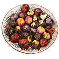 N29 Wholesale Herbal Blooming Tea Mix Dried Flower Black Tea Ball