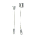 Adjustable Galvanized Steel Wire Cable Hanging Picture Wall Hanging Steel Wire Cable Suspension Kit System