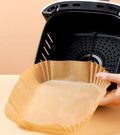 PFAS-free air Fryer Paper That Can Withstand High Temperatures. Home Restaurant Disposable Anti-oil Paper That Is Easy to Clean.