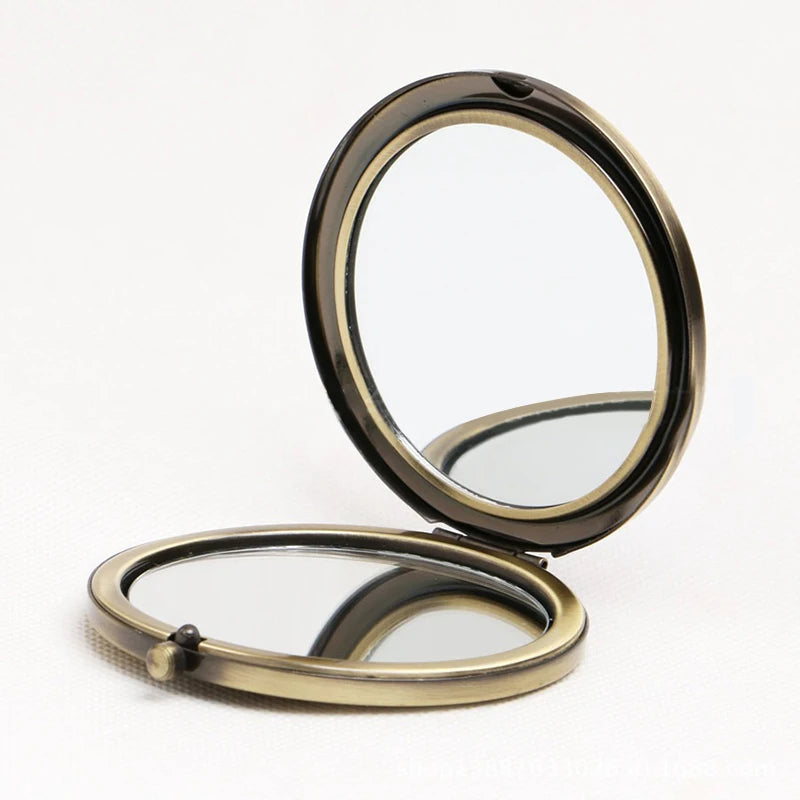 OEM Personalized Compact Fold Pocket Mirror Wedding Bride Bridesmaid Bridal Party Gift Custom Mirror With Private Label