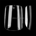 15 Sizes Thin Cuticle Soft Nail Gel Tips Extra Short Square SHAPE  Full Coverage Nail Tips  NADECO