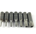 Torx Security Bits T2-T40 S2 Steel Screwdriver Bits With Many Stocks High Performance