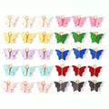Hot Selling Colorful Enamel Crystal Butterfly Pendant for Necklace Bracelet Making