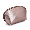 Luxury Moon Shape PU Leather Small Zipper Pouch Bag with Personalized Logo Cosmetic Makeup Beauty Gift Bag OEM