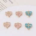 New Arrived Geometric Pendant Earrings Gold Plated Zircon Pendant Diy Bracelet Necklace Jewelry Accessories
