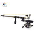 PIAO YU New Gold Long Rod Slingshot Shooting Hunting Outdoor Recreational Shooting Slingshot Competition