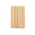 Customized 100% Biodegradable PLA Boba Large Straw for Drinking Cup Colored Bubble Boba Straw  Bamboo Drinking Straws Disposable