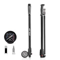 300 PSI Portable Bicycle Fork Air Pump High Pressure Mini Bike Manual Hand Pump with Psi Gauge