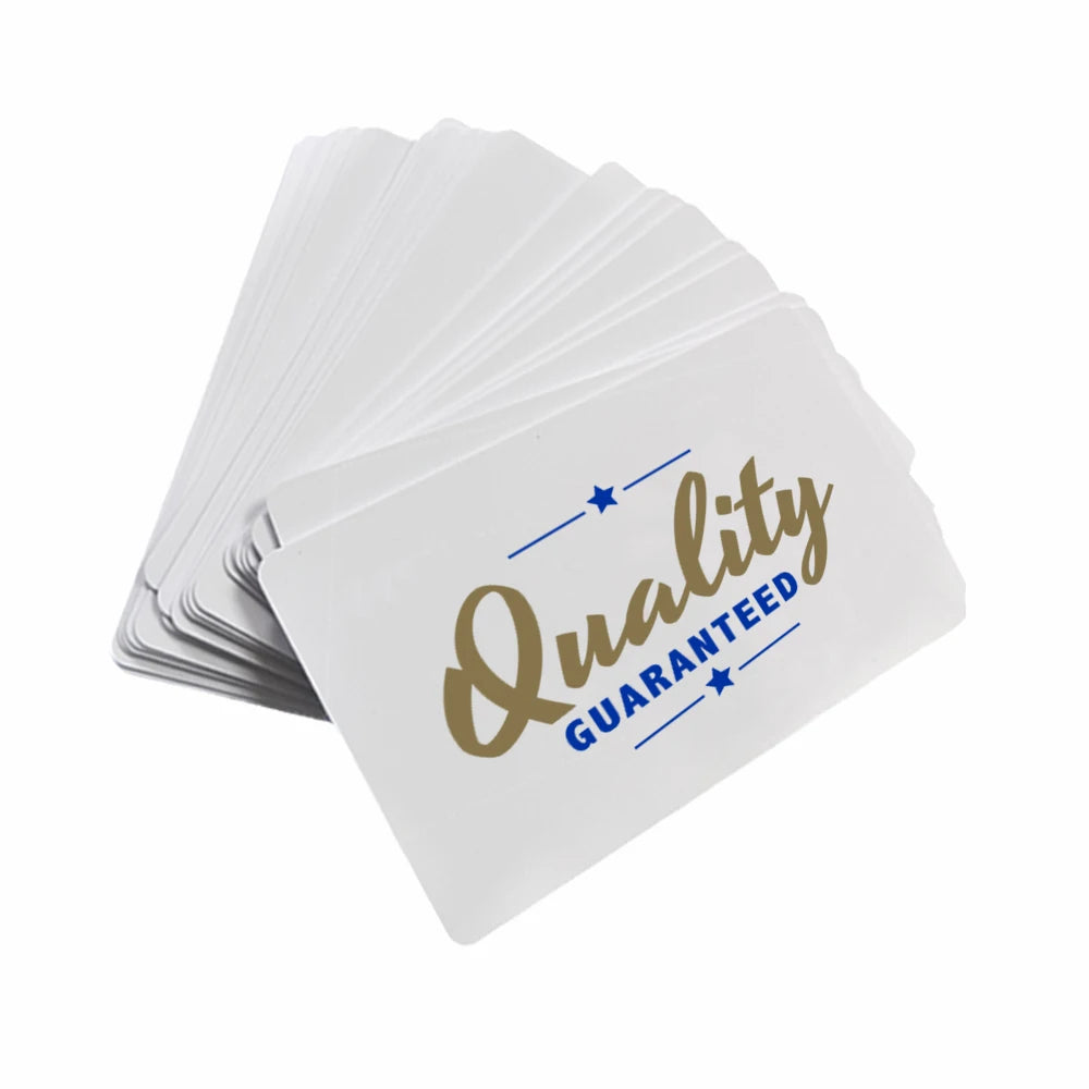 Customized 0.45mm Thick Modern Style Aluminum Business Cards 45mm Die Cut UV Printed Sublimation Transfer 3D Bronze Model Laser
