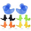 Custom Printed Swimming Ear Plugs Design Waterproof Silicone Swim Ear Plug Factory Price Supply New for Adult Carton Adult Size