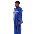 KM OEM Custom Logo 100% Waterproof PVC Adult Motorcycle Rain Suit for Outdoor Use on Rainy Days