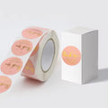 500pcs Wholesale Round Thank You Seal Label Self-adhesive Gold Foil Thank You Stickers for Business
