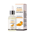 Private Label Organic Vegan Turmeric Dark Spot Correcting Serum Anti-wrinkle Anti-aging Whitening VC Serum Turmeric Face Serum