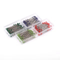 100 Pcs Box of 38mm Dressmaking Tailoring Quilting Sewing Glass Head Pins Simple Style Sewing Needles