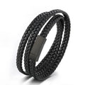 Wholesale Luxury Men'S Clasp Men Stainless Steel Jewelry Warp Bracelet