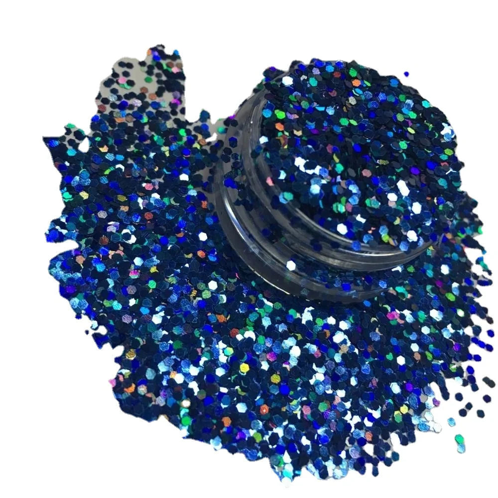 Xucai Bulk Wholesale Fine Glitter Polyester Chunky Hologram Sequin Silver Holographic Party Supplies for Festivals & Promotions