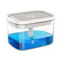 Sponge Kitchen Cleaning Special Bathroom Scrub Can Be Used Soap Dispenser Box Kitchen Cleaning Soap Holder Dish