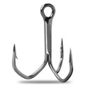 Factory Supply High Carbon Steel Bulk Treble Fishing Hooks for Lures Saltwater Fishhooks