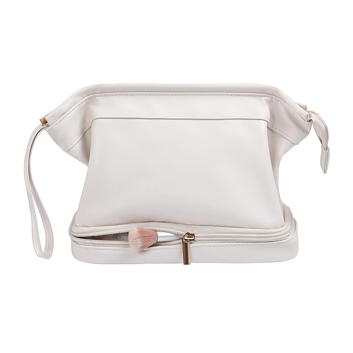 Cosmetic Custom Color Eye Cream Leather Makeup Bag Storage Bag Large Capacity Wash Bag