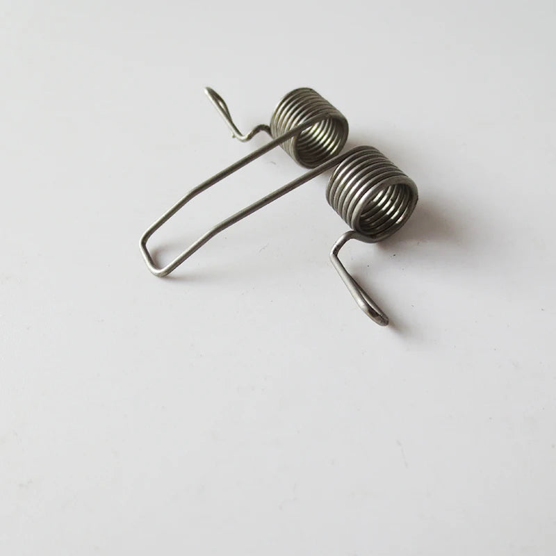 Custom nickel plated music wire spring torsion spring