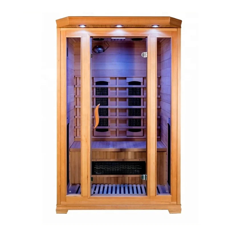 Ceramic Heaters 2 Person Luxury Far Infrared Sauna Room