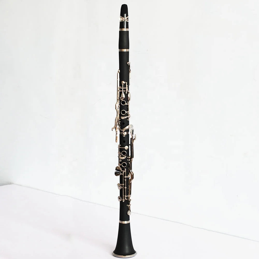 Stanluo S101 German System G Clarinet (Klarinette) Hard Rubber Body Black Nickel Plated Keys MegaBDM