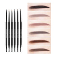 Eyebrow Pencil Private Label Custom Brown Black With Brush Eye Makeup Waterproof Long Lasting Vegan Brow Pencil
