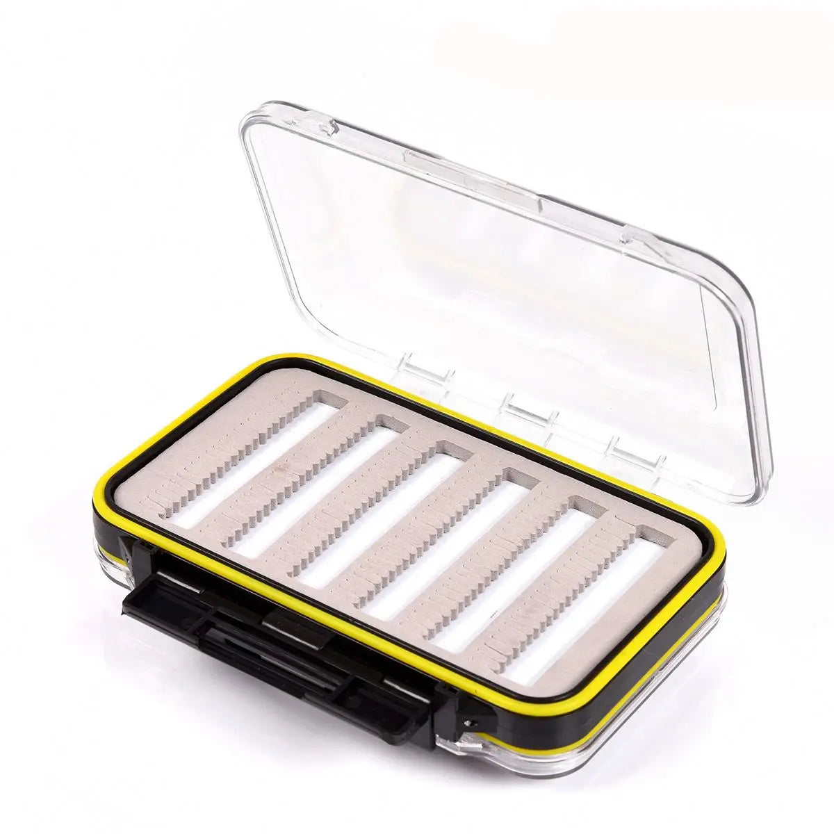 Topline Double Side Portable Large Small Sizes Transparent Bait Waterproof Storage Fly Fishing Lure Hooks Set Tackle Box