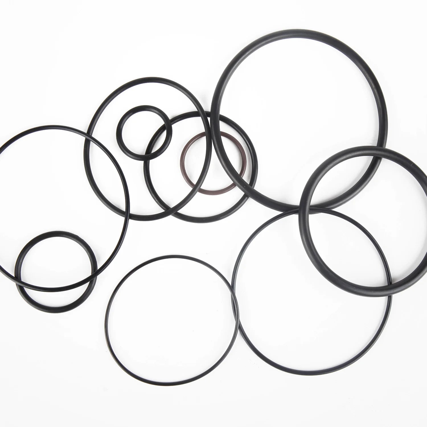 Black NBR Rubber FKM Metal O Ring Seal Mechanical/Hydraulic Applications Flying Eagle Brand Industrial Use 30-90 Shore