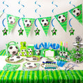 Soccer Football Birthday Theme Party Paper Plate Napkins Cups Set Decor Decorations for Birthday Party