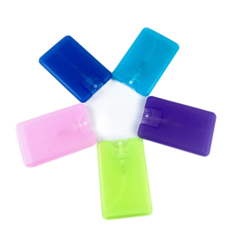 Free Sample PP Card Spray Bottle Perfume Bottle Cosmetics Spray Perfume Bottle