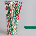 Wholesale Eco Friendly Biodegradable Disposable Straws Color Bubble Tea Drinking Paper Straw