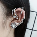Creative Gothic Dark Demon Claw Cuff Earrings for Women - Hottest Trend in Europe and America