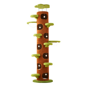 Cat Climbing Frame Cat Tree Integrated All in One Cat Climbing Frame Cat Toy Self Fun and Stress Relieving Toy