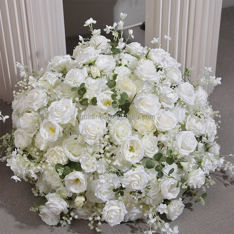 Handmade Silk Flower Baby Breath Bouquet Wedding Table Centerpiece and Decoration on Sale Item