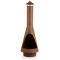 Corten Steel Patio Heater Chiminea for Garden