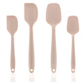 4 Piece Maximum Heat Resistant Baking Pink Nonstick Spatula Sets