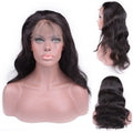 Stock Transparent HD 13x4 Lace Frontal Wig Brazilian Body Wave Glueless Virgin Unprocessed Cuticle Aligned Raw Hair Wigs