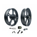 20" Electric Bike Fat Tire 750w 48v Snow Bike Motor Wheel Ebike KT Controller Kit With Front Rim for Fat Folding Bike