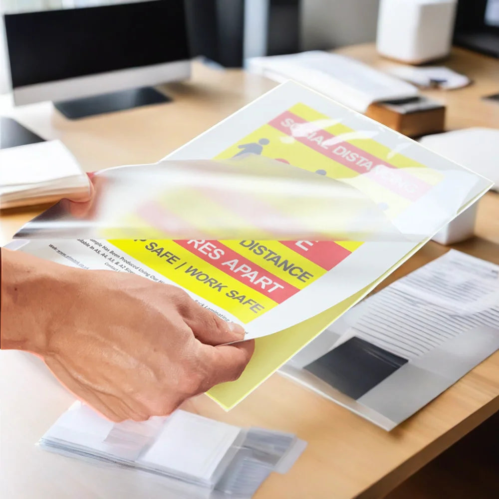 BTS Laminating Sheets A4 Laminating Pouch Film 80mic Removable Back Sticker Laminated Roll Film MegaBDM