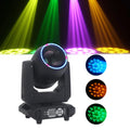 Cabezas Mviles 150 Watts LED Mini Beam Spot 18Prism Luces Dj Light Rainbow Disco Stage Lights DMX Moving Heads Light