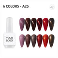 JTING Professional Nail Manufacturer Custom Gel Nail Polish Private Label Brand Free Design Nail Art Uv Polish Pinceau Ongle Gel