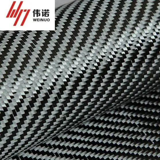Hot Sale 12k 400g Plain/ Twill Carbon Fiber Fabric for Sports