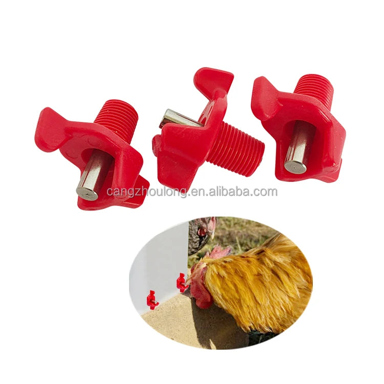 YYX LM131 Hot Sale Horizontal DIY Chicken Watering System Poultry Hen Chicken Nipple Drinker Automatic