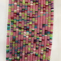 Wholesale 2*4mm Multicolour Jade Stone Abacus Beads Rondelle Gemstone Beads Rondelle Saucer Stones Beads for Diy