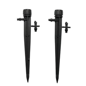 Adjustable 8 Hole Garden Irrigation Dripper Drip Irrigation System Plant Dripper Stake